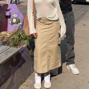 Brandy Melville Cargo Skirt